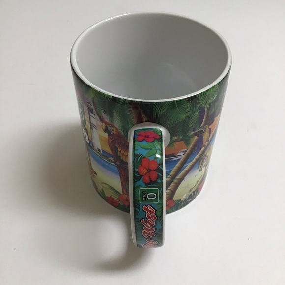 Key West Florida Coffee Mug Southernmost Point Wraparound Graphic Souvenir NEW - Picture 8 of 15